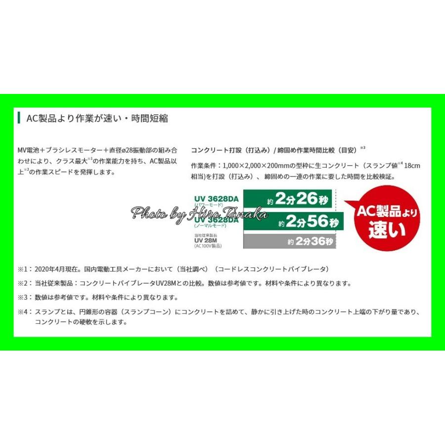 HiKOKI ハイコーキ コードレスコンクリートバイブレータ HiKOKI ハイコーキ コードレスコンクリートバイブレータ