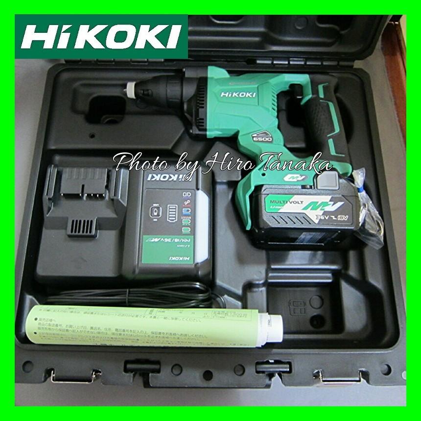 ハイコーキ HiKOKI コードレスボード用ドライバ W36DYA(XP) マルチボルト電池+充電器+ケース セット 正規取扱店出品 内装 ワンタッチ 充電式 ボード｜hirotanaka｜02