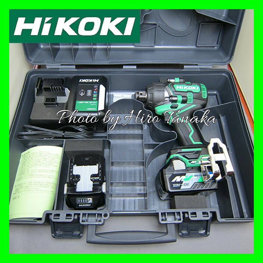 HiKOKI（ハイコーキ） コードレスインパクトレンチ WR36DD(2XPS) 電池