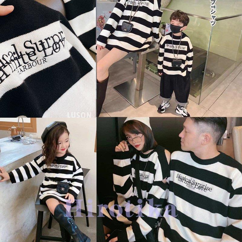 親子ペアルック ベビー ニット セーター トップス ワンピース 赤ちゃん パパ ママ 娘 出産祝い 誕生日 リンク