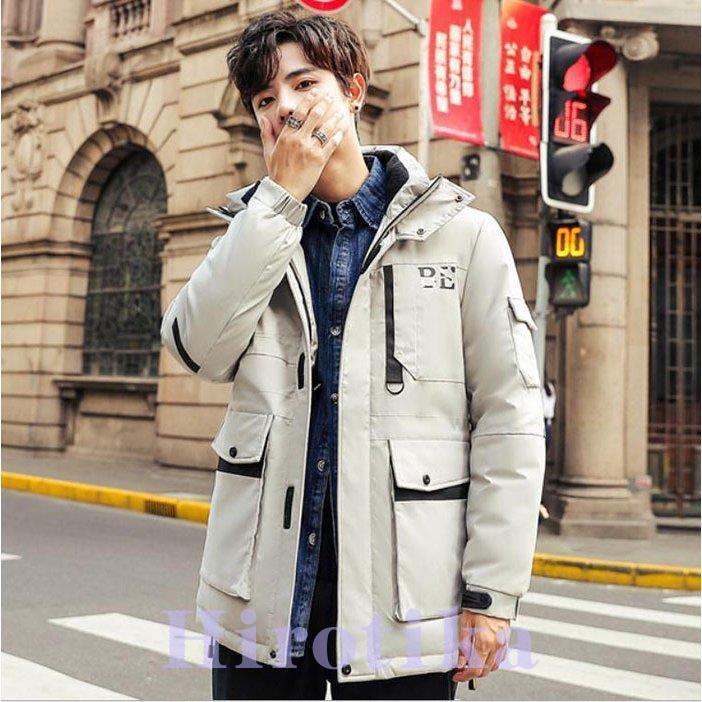 送料無料キャンペーン メンズ ダウンコート 無地 ダウンコート ショート丈 メンズ ダウンジャケット ショート丈 21秋冬新作 通勤 オフィス 暖かい 高品質 防風 防寒 大きいサイズ ライトダウン 無地 ダウンジャケット コート アウター Dagl Tg