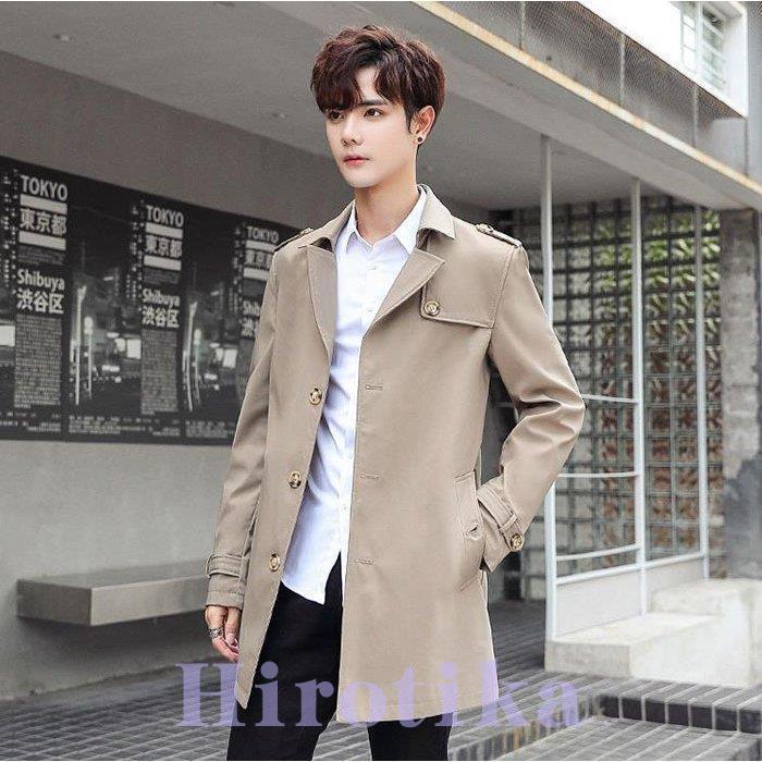 スプリングコート メンズ トレンチコート ビジネスコート 通勤コート ジャケット カジュアル 春アウター フォーマル S Tsu04wt5 ヒロチカストア 通販 Yahoo ショッピング