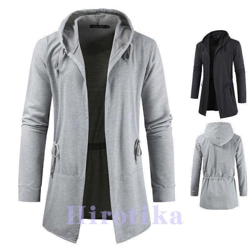 パーカー メンズ ジャケット 春秋 ロング丈 長袖パーカ スウェット トレーナー ジップアップ おしゃれ 30代 40代 50代 パーカー カラー グレー Www Bollywoodpapa Com