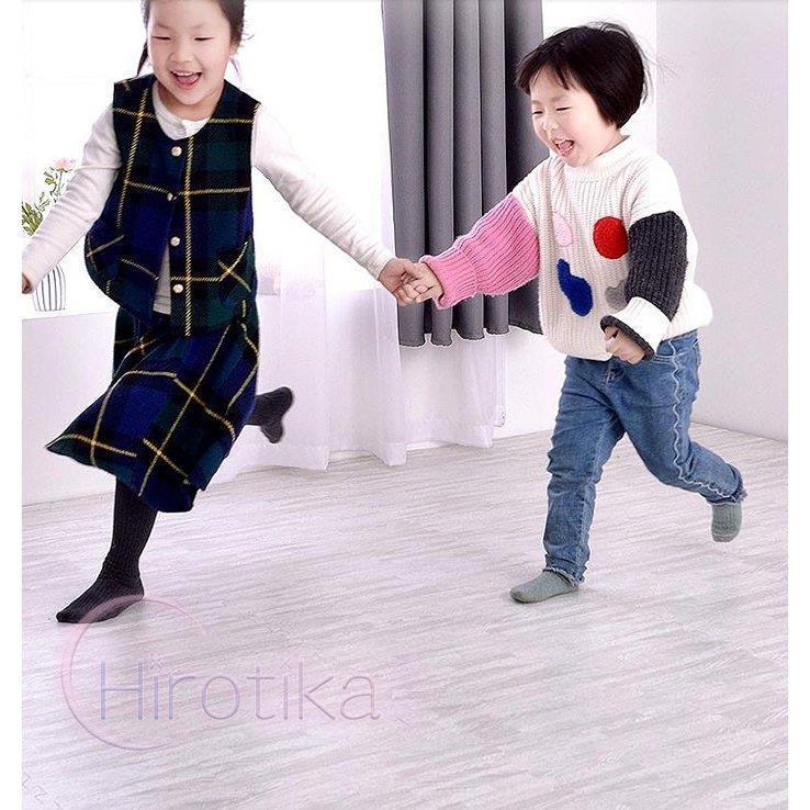 最新デザインの 防音 4枚 マット ベビー おしゃれ 60cm 大判 ジョイントマット 騒音 置くだけ クッションマット 赤ちゃん 厚さ1 9cm 吸収 ジョイントマット カラー ダークブラウン Www Collectiviteslocales Fr