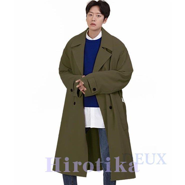 トレンチコート メンズ ロング丈 アウター 秋 ピーコート Pコート ジャケット チェスターコート ビジネスコート トレンチコート サイズ M Royaldiamondlabradoodles Com