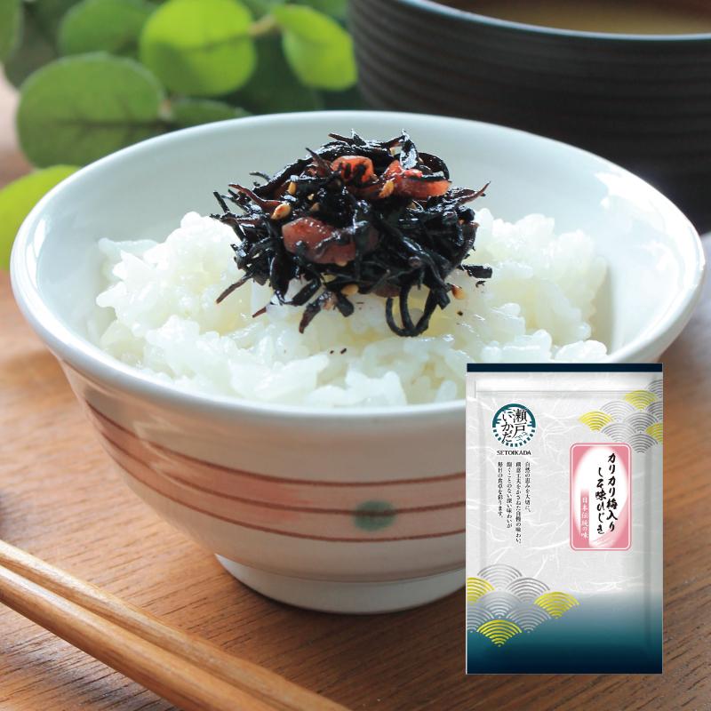 瀬戸筏 カリカリ梅入りしそ味ひじき 美品 140ｇ ご飯のお供 ヒロツクの佃煮