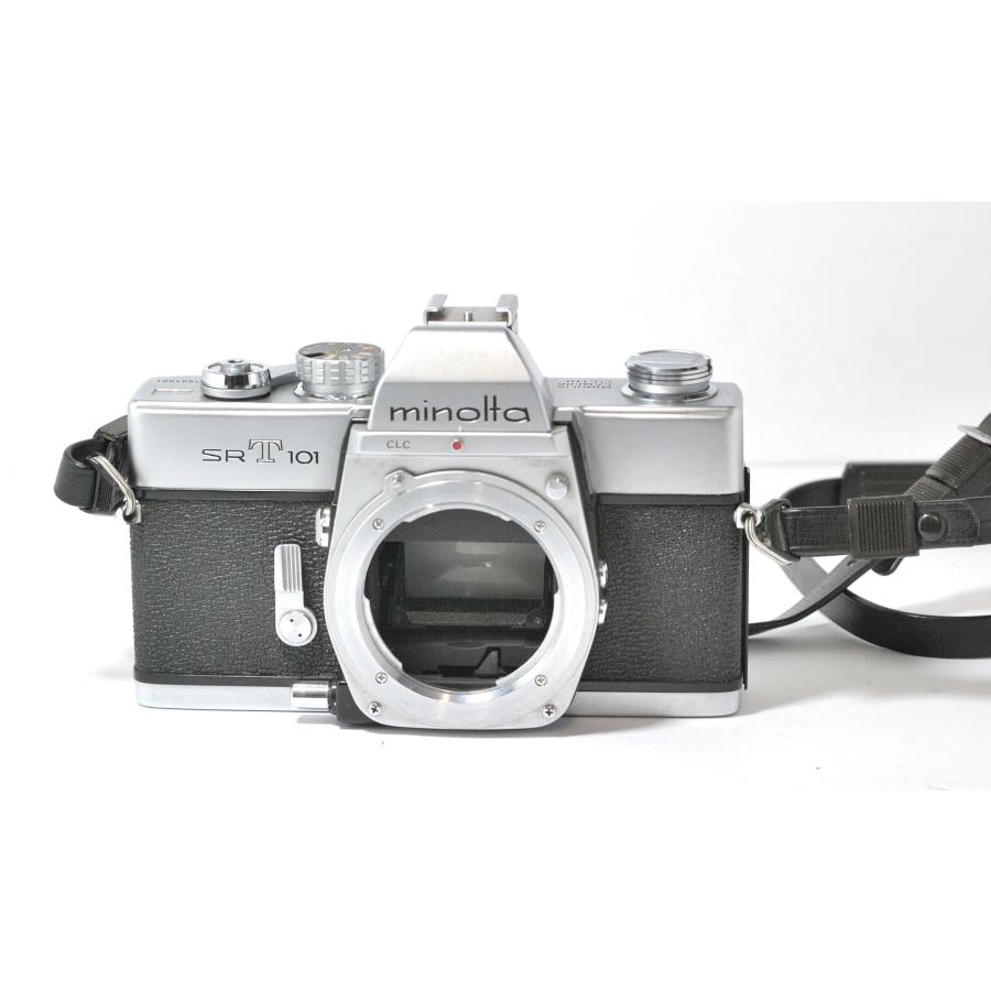 KONICA MINOLTA - カメラミノルタSRT-101（ボディー＆レンズ) コニカミノルタ MINOLTA ミノルタ SRT101 BODY ボディ