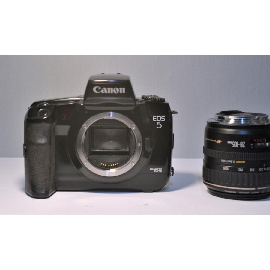 Canon EOS 5 一眼レフカメラ EF 28-105mm キヤノン（Canon） EOS イオス 5 QD クオーツデート EF 28-105mm F3.5