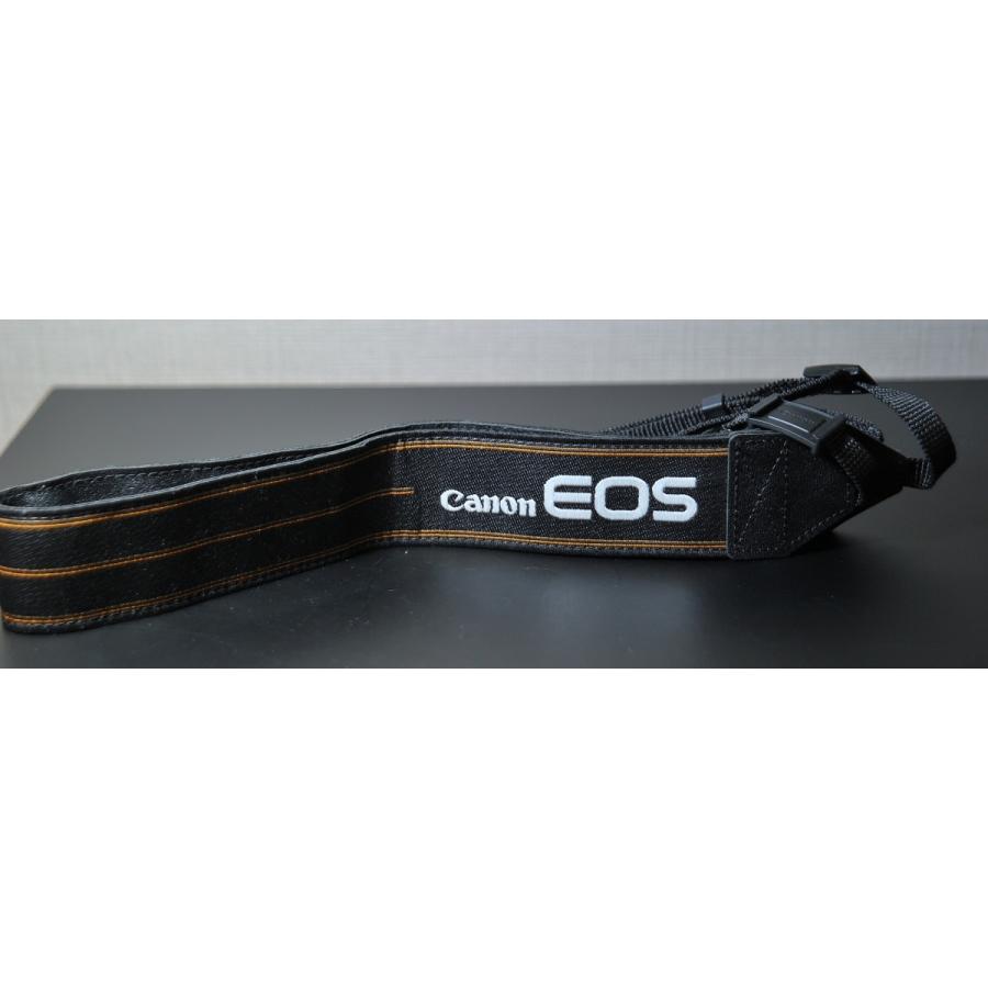 Canon EOS 50D、18-55ズーム、プロストラップ キヤノン（Canon） EOS STRAP イオス ストラップ II BLACK ブラック 黒