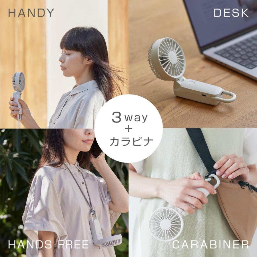 リズム ハンディファン 3Way手持ち 首かけ 卓上 風量5段階 ★5本セット Amazon | リズム(RHYTHM) ハンディファン 2025 大風量 静音 15