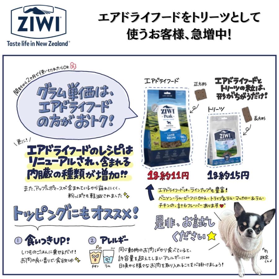 ZIWI（ジウィ） ジウィピーク (ZiwiPeak) ドッグフード エアドライ