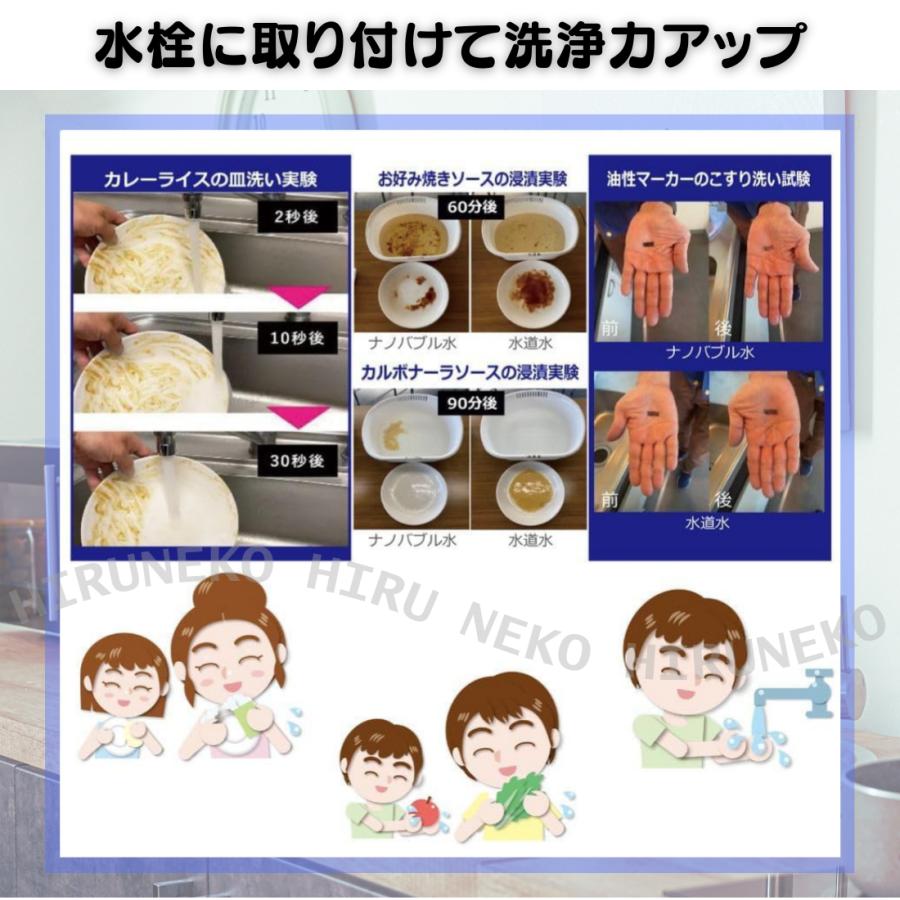 日本電興 ナノバブル発生キット キッチン水栓用 (泡沫/丸型) ND-NBKS