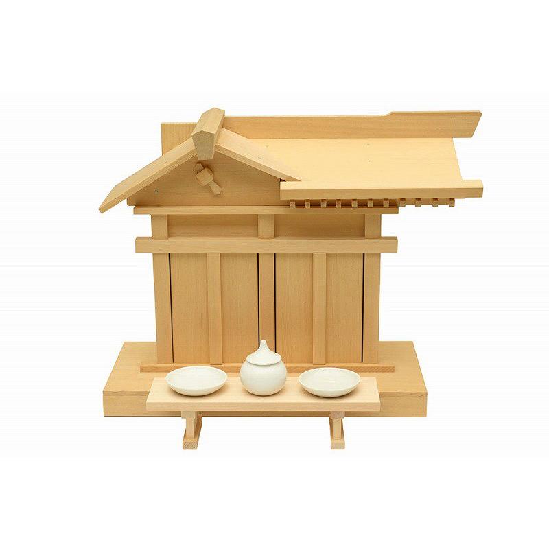 神棚・恵比須大黒宮 木曽桧 二社大黒 大 : 仏壇・位牌・神棚 神棚・恵比須大黒宮 木曽桧 二社大黒 大 : 仏壇・位牌・神棚