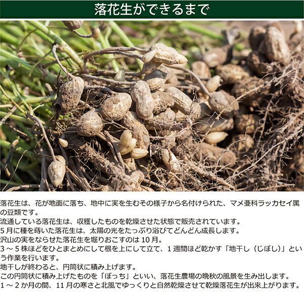 らっかせい 落花生 らっかせい 130g 5袋 化学農薬・化学肥料不使用 神奈川県産