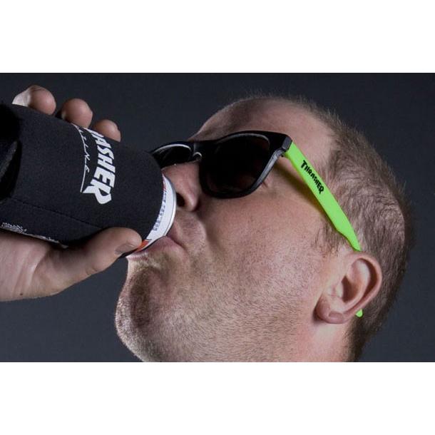 Thrasher (スラッシャー) US サングラス ビアゴーグル Logo Sunglasses Green スケボー SKATE SK8