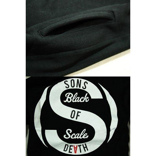 BLACK SCALE (ブラックスケール) パーカー フードジップ Abstract 
