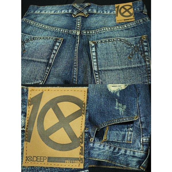 2337) 10DEEP US ジーンズ デニム ダメージ加工 ブルー 30