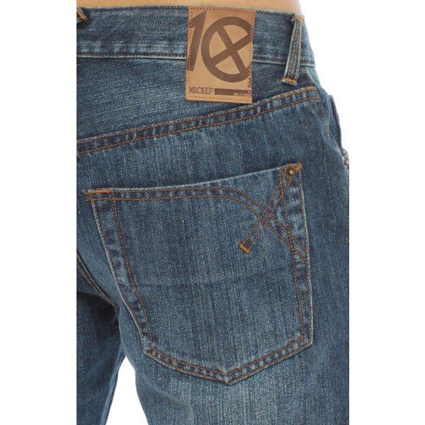 2337) 10DEEP US ジーンズ デニム ダメージ加工 ブルー 30