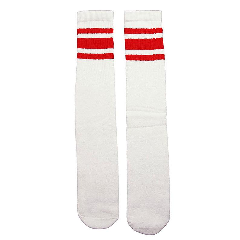 SkaterSocks ベビー キッズ 赤ちゃん 子供 ロングソックス 靴下 Mid calf White tube socks with