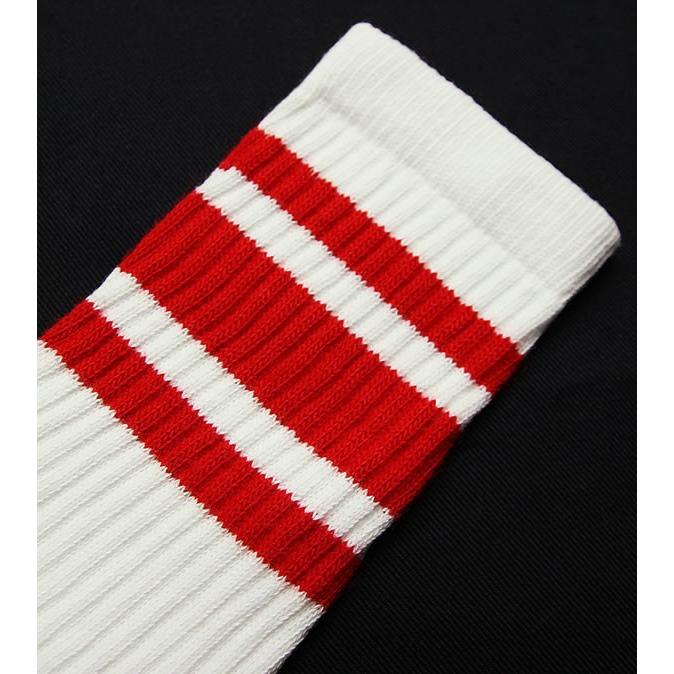 SkaterSocks ベビー キッズ 赤ちゃん 子供 ロングソックス 靴下 Mid calf White tube socks with