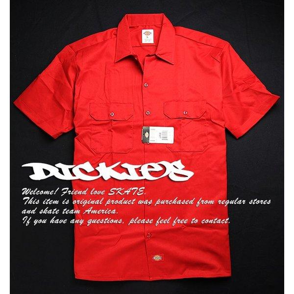 Dickies（ディッキーズ） 半袖 ワークシャツ 無地 Short Sleeve Work