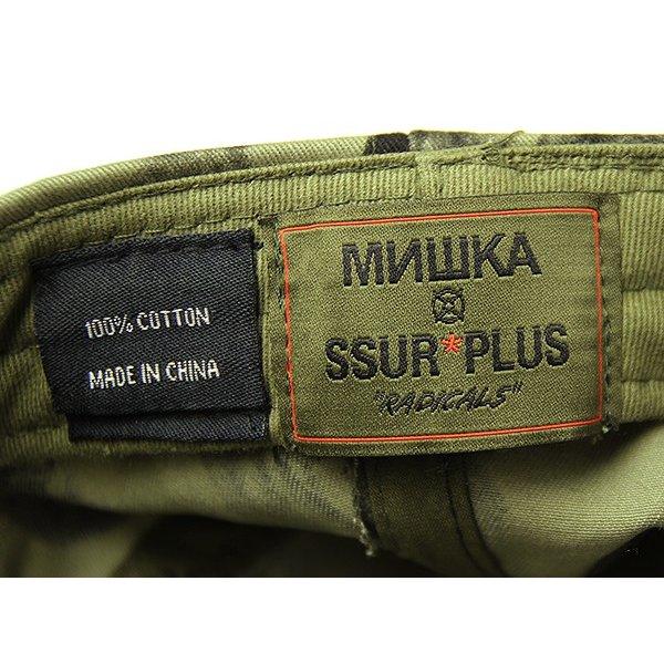 MISHKA SSUR*PLUS (ミシカ) ワークキャップ 帽子 サープラス RADICALS 