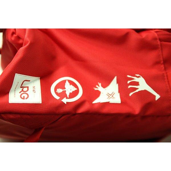 LRG (エルアールジー) バックパック リュック カバン CORE COLLECTION ONE Backpack Red : HIS ...