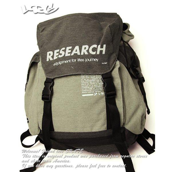 LRG (エルアールジー) バックパック リュック カバン UNDERGROUND INVENTIVE Backpack Grey : HIS ...
