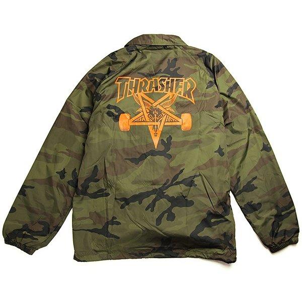 THRASHER Thrasher (スラッシャー) US コーチジャケット THRASHER Thrasher (スラッシャー) US コーチジャケット