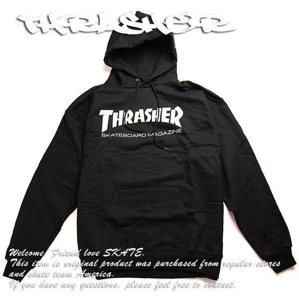 THRASHER（スラッシャー） US パーカー プルオーバー Skate Mag Hood