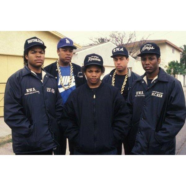 N.W.A トレーナー スウェット Classic Logo Crewneck(Ice Cube Dr. Dre Eazy-E MC Ren DJ Yella Arabian Prince) スケボー SKATE SK8 HIPHOP ヒップホップ｜his-hero-is-black｜06