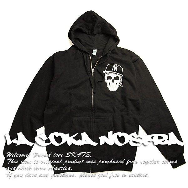 LA COKA NOSTRA パーカー ラ コカ ノストラ MC NY Zip-Up Hoodie