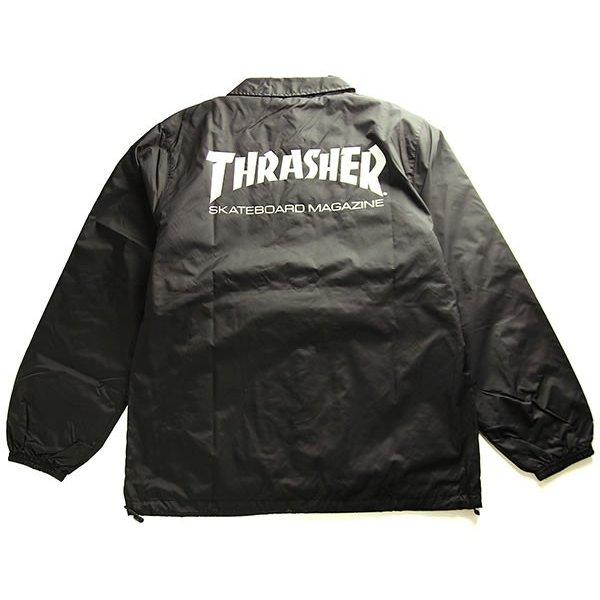 AA HARDWEAR x THRASHER ジャケット ブラック　スラッシャー THRASHER（スラッシャー） ナイロンジャケット 「3」「THRASHER
