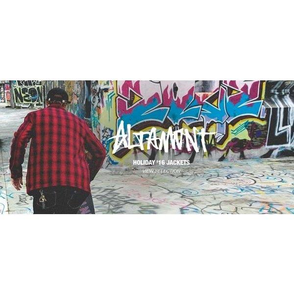 ALTAMONT (オルタモント) シャツジャケット DARK DAYS JACKET RED×BLACK スケボー SKATE SK8 スケートボード｜his-hero-is-black｜04