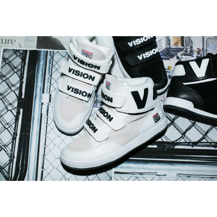 Vision Street Wear ヴィジョン ストリート ウェア ハイカットスニーカー シューズ Mctk Black 90年代復刻 スケボー Skate Sk8 スケートボード Punk 4912 Black His Hero Is Black 通販 Yahoo ショッピング