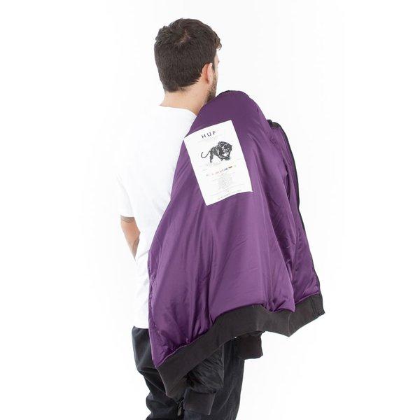 HUF（ハフ） ミリタリージャケット N2B Jacket Black スケボー SKATE