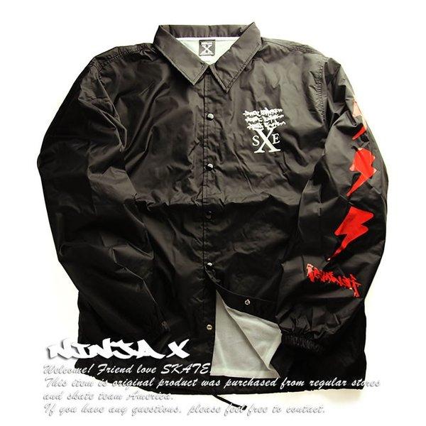 NINJA X コーチジャケット Straight Edge Coach jacket Original NINJA X コーチジャケット Straight Edge Coach jacket Original