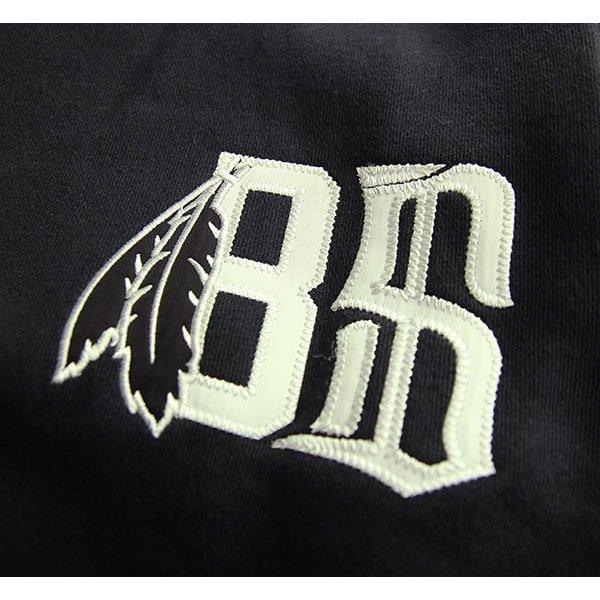 BLACK SCALE (ブラックスケール) トレーナー スウェット BONE FEATHER