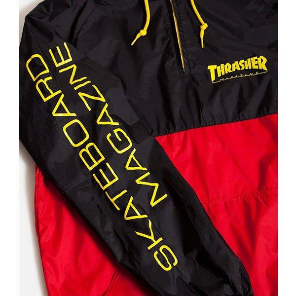 THRASHER（スラッシャー） US アノラック ハーフジップ ナイロン