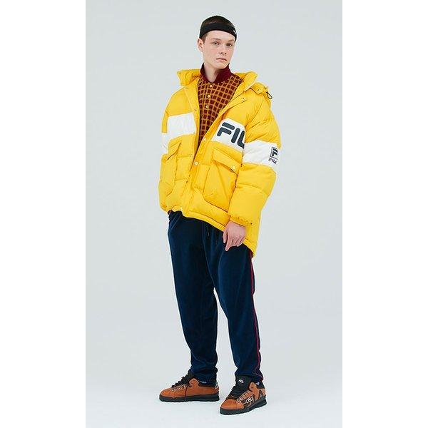 FILA Heritage (フィラ) ダウンジャケット フード付き コート Hood 