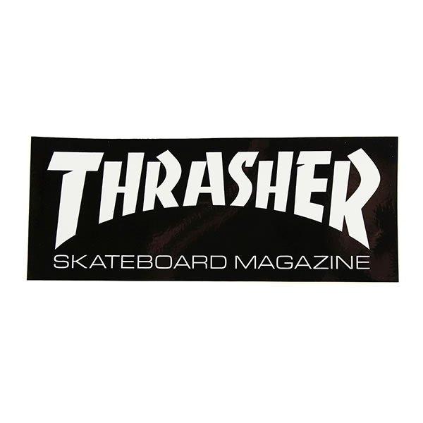 スケートボード Thrasher Vtg Skateboard Sticker THRASHER（スラッシャー） US 大判 ステッカー シール Skate Mag Super
