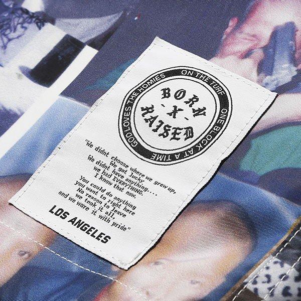 BORN X RAISED (ボーンアンドレイズド) コーチジャケット SHERM ALL