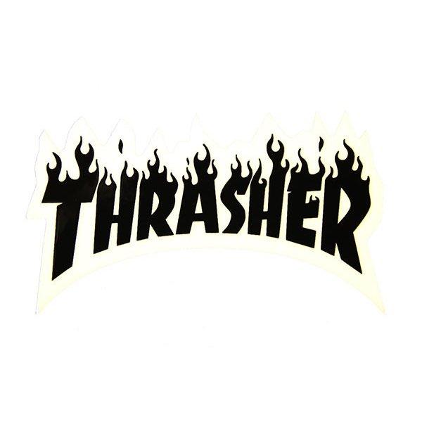 Thrasher ステッカーアート スケートボード THRASHER（スラッシャー） US ステッカー シール Gonz Logo Sticker