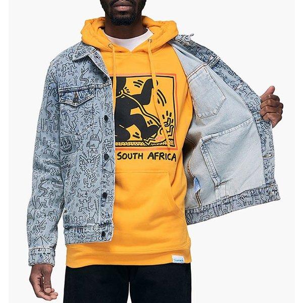 Diamond Supply (ダイヤモンドサプライ) パーカー プルオーバー x