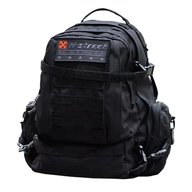 H Street エイチストリート バックパック リュック カバン ボードバッグ Molon Labe 3 Day Mil Pack Black メンズ カジュアル ストリート スケボー Skate 6527 His Hero Is Black 通販 Yahoo ショッピング