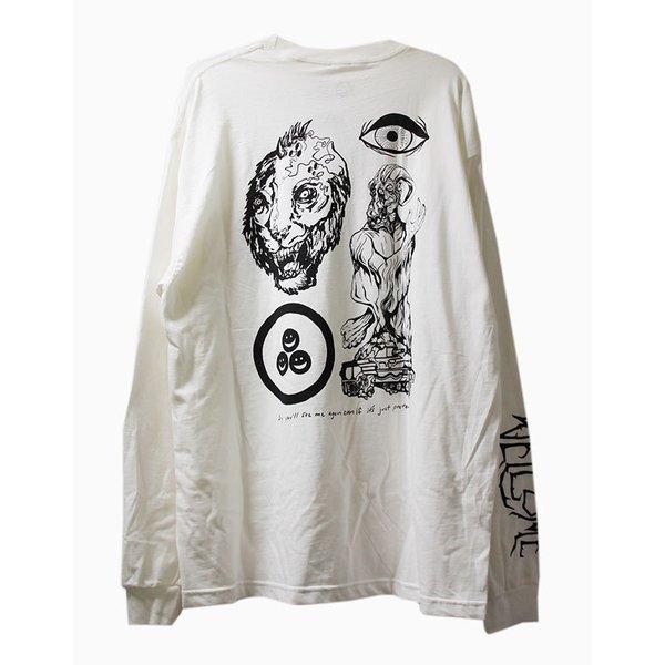 Welcome Skateboards (ウェルカム) ロンT ロングTシャツ 長袖 Goatman