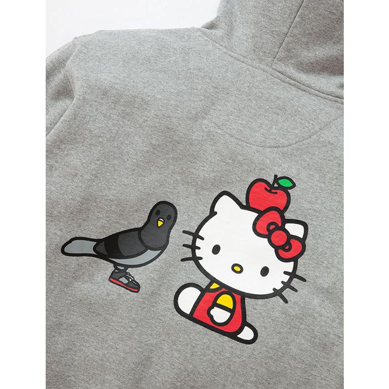 保証書付 Staple Pigeon ステイプル ハローキティ パーカー プルオーバー Staple X Hello Kitty Friends Hoodie Black サンリオ スケボー Skate Sk8 スケートボード Punk パンク Hiphop ヒップホップ Surf サーフ スノボー スノーボード Snowboard Ninja X 安い購入