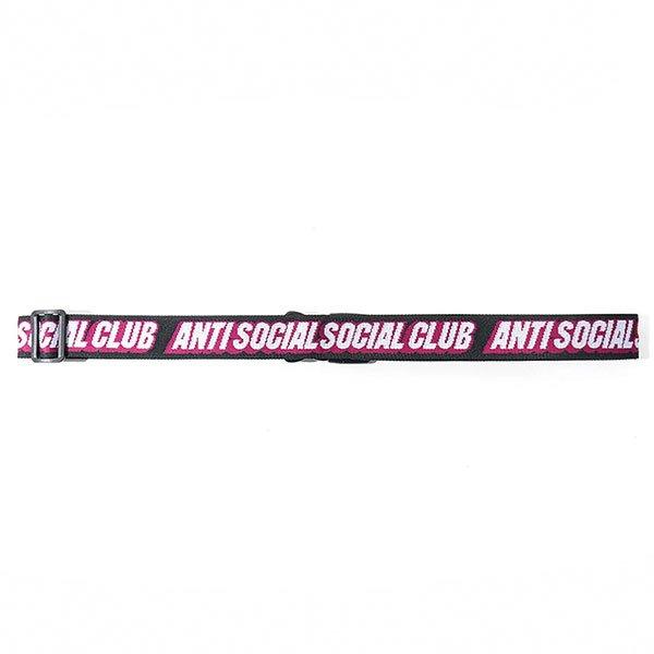 AntiSocialSocialClub (アンチソーシャルソーシャルクラブ) 荷物 ストラップ Safe And Sound Black Luggauge Strap スケボー｜his-hero-is-black｜05