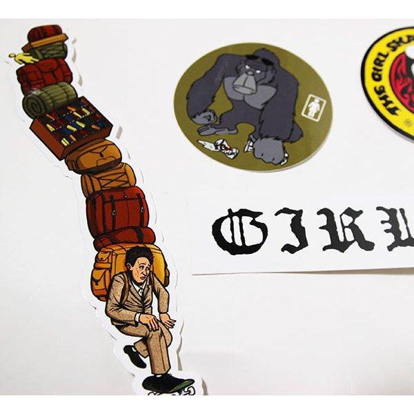 GIRL SKATEBOARDS (ガール) ステッカー シール 10種ワンセット Girl