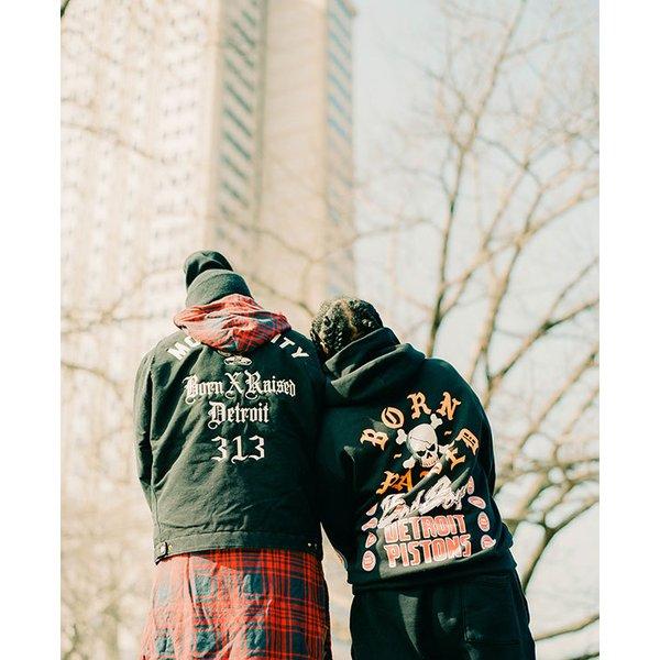 BornxRaised (ボーンアンドレイズド) パーカー プルオーバー BORN X